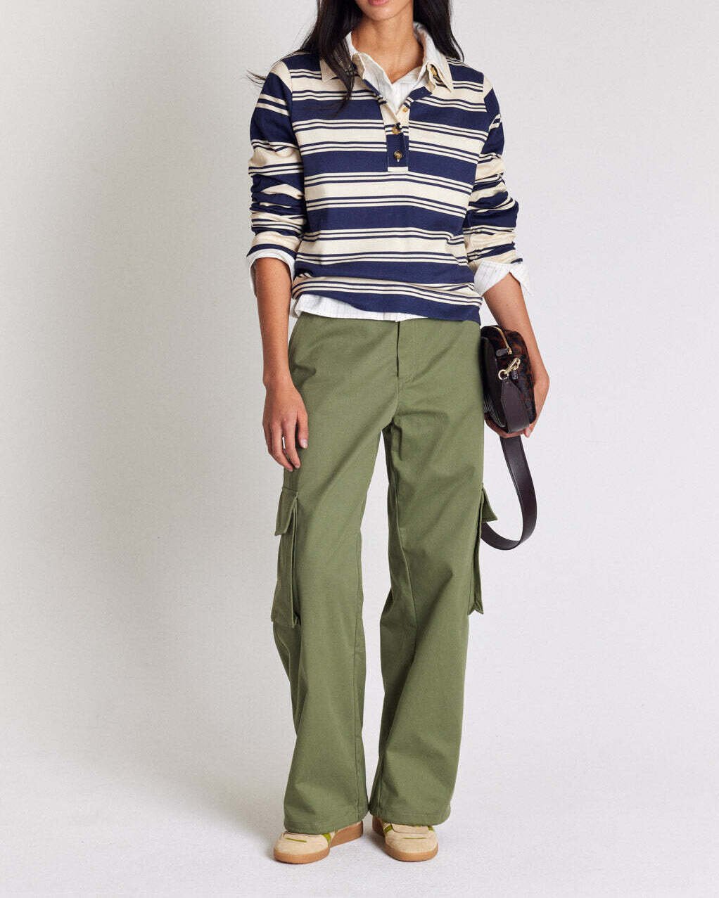 Pantalon Armand kaki Balzac seconde main photo 3