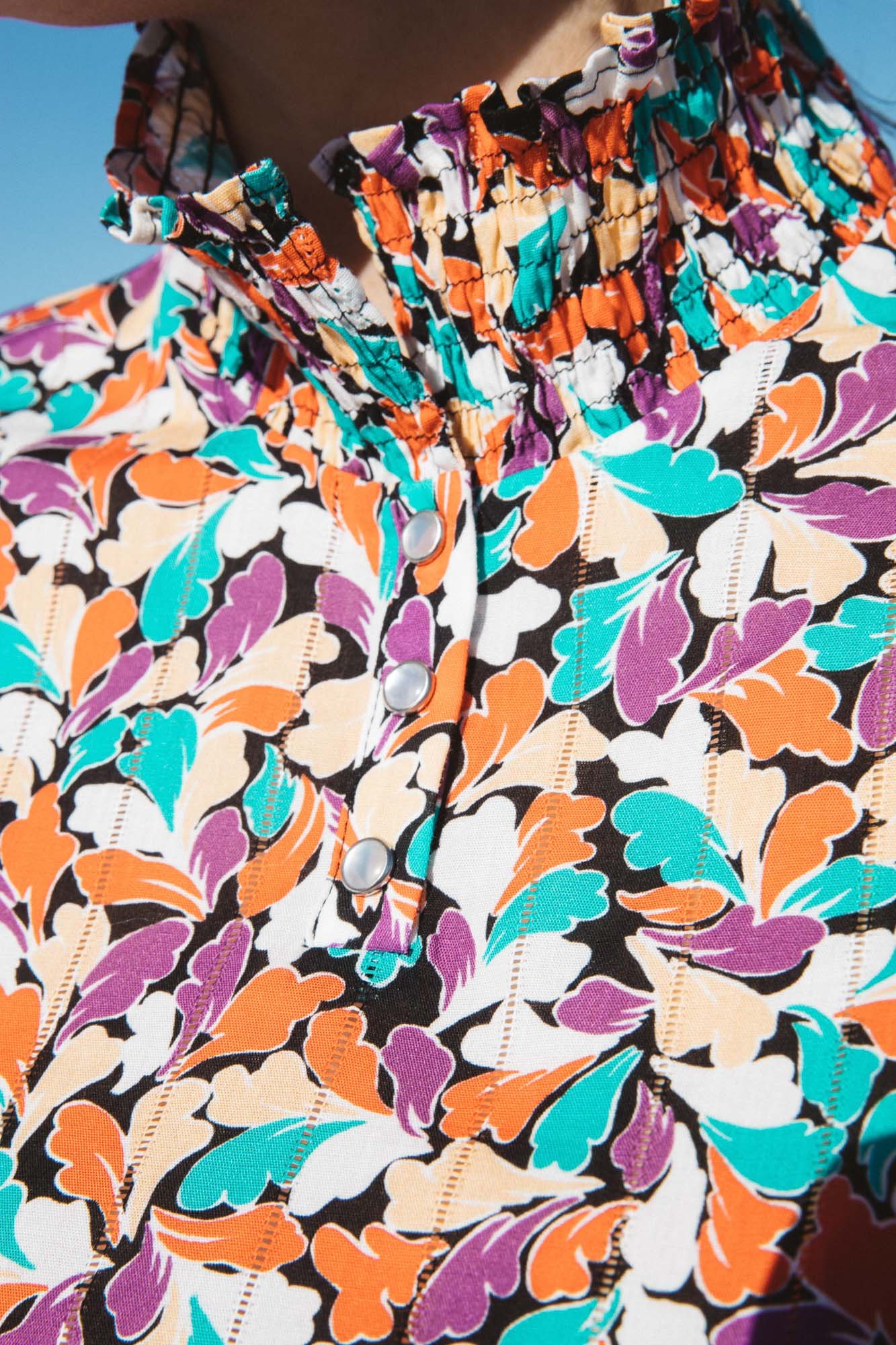 BLOUSE NEPTUNE COQUILLAGE Balzac seconde main photo 3