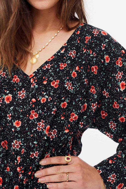 ROBE FIONA À FLEURS Balzac seconde main photo 2