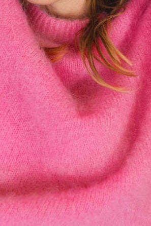 PULL DOUDOU ROSE Balzac seconde main photo 4