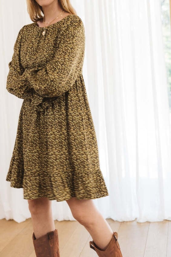 Photo produit ROBE NOVA IMPRIMÉ NÉO LÉOPARD numéro 1