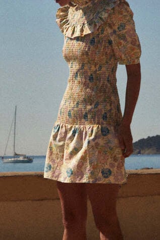 ROBE PANKA IMPRIMÉ FLEURS D'ÉTÉ Balzac seconde main photo 3