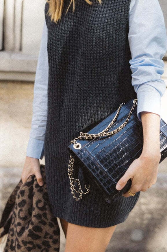 ROBE SAULE GRIS Balzac seconde main photo 3