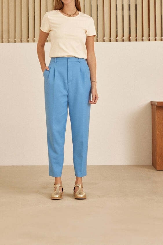 Photo produit PANTALON ABRAMO BLEU CIEL numéro 1