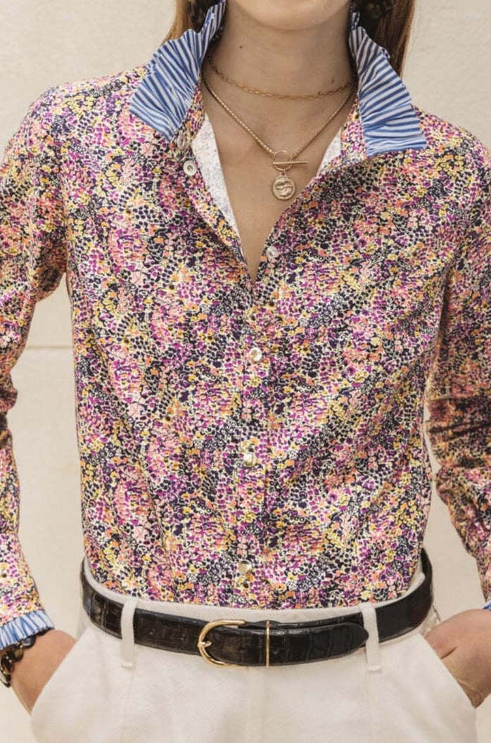 CHEMISE MINA IMPRIMÉ FLEURI Balzac seconde main photo 2