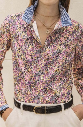 CHEMISE MINA IMPRIMÉ FLEURI Balzac seconde main photo 2