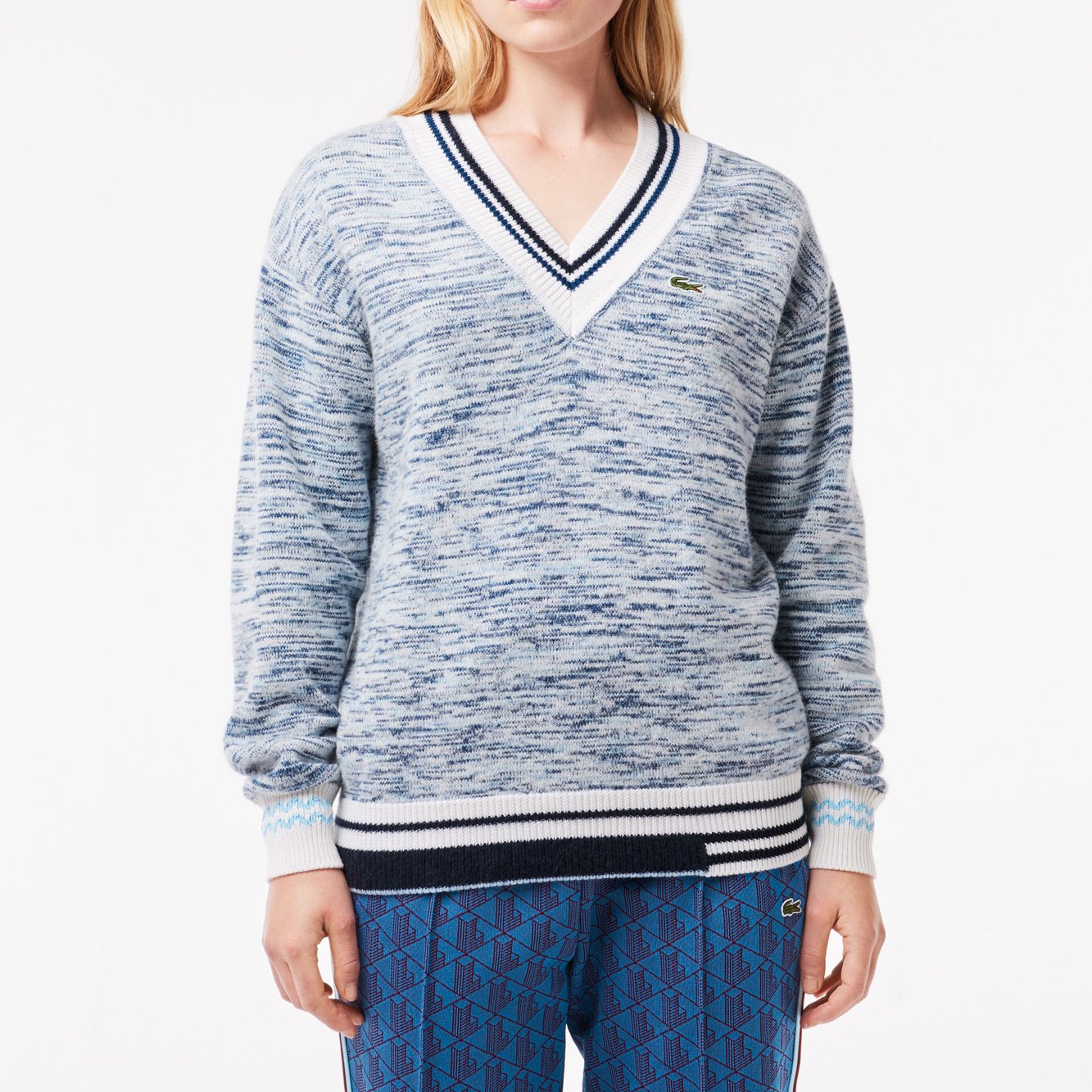 Pull femme Lacoste seconde main photo 2
