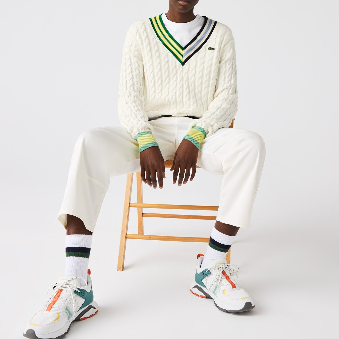 Pull femme Lacoste seconde main photo 2