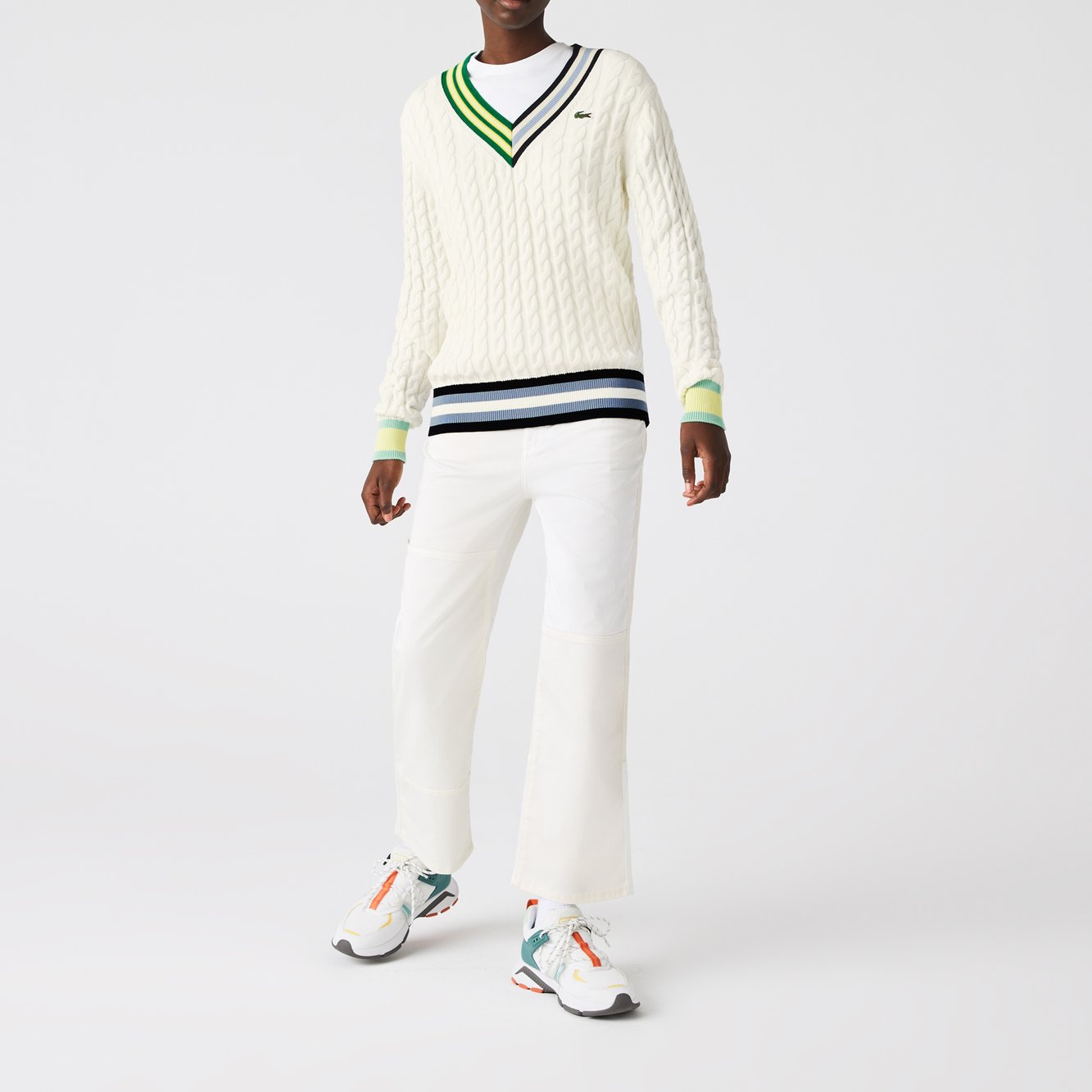 Pull femme Lacoste seconde main photo 3