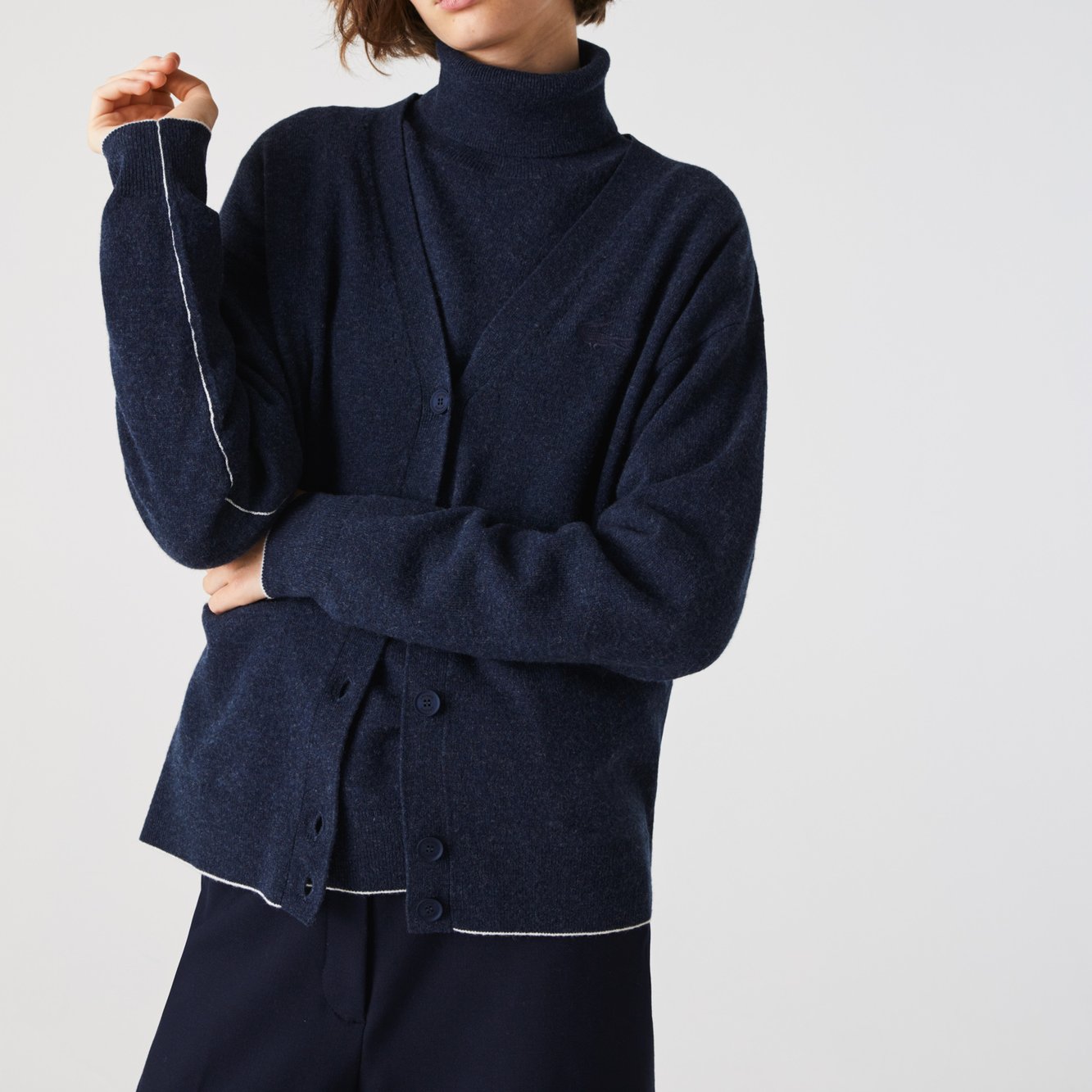 Cardigan femme Lacoste seconde main photo 2
