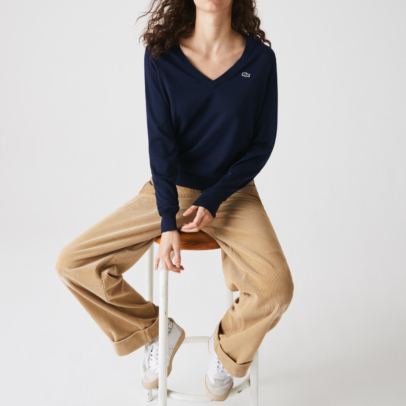 Pull femme Lacoste seconde main photo 2