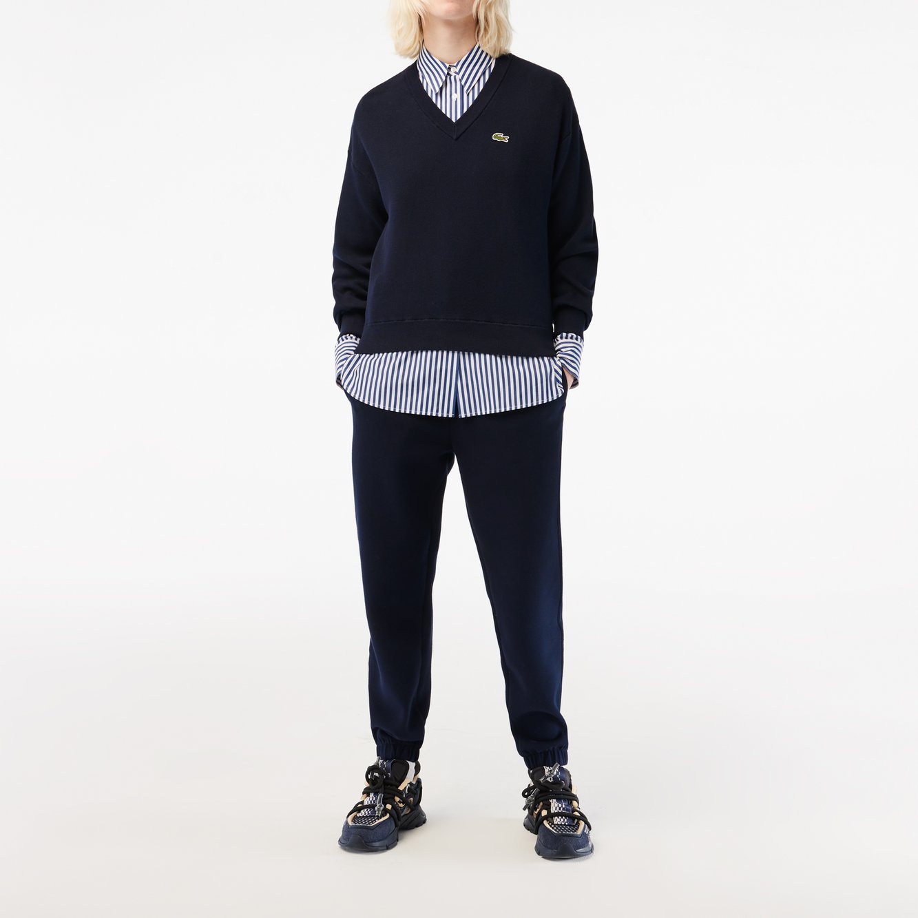 Pull femme Lacoste seconde main photo 5