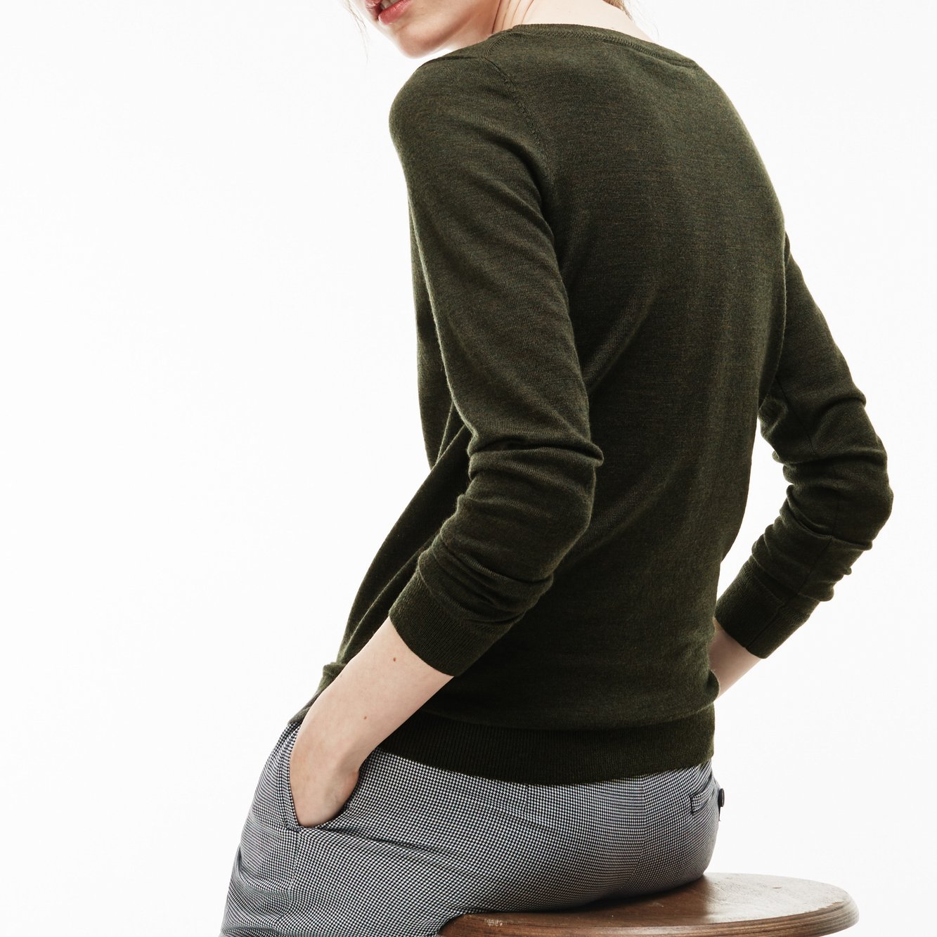 Pull femme Lacoste seconde main photo 3