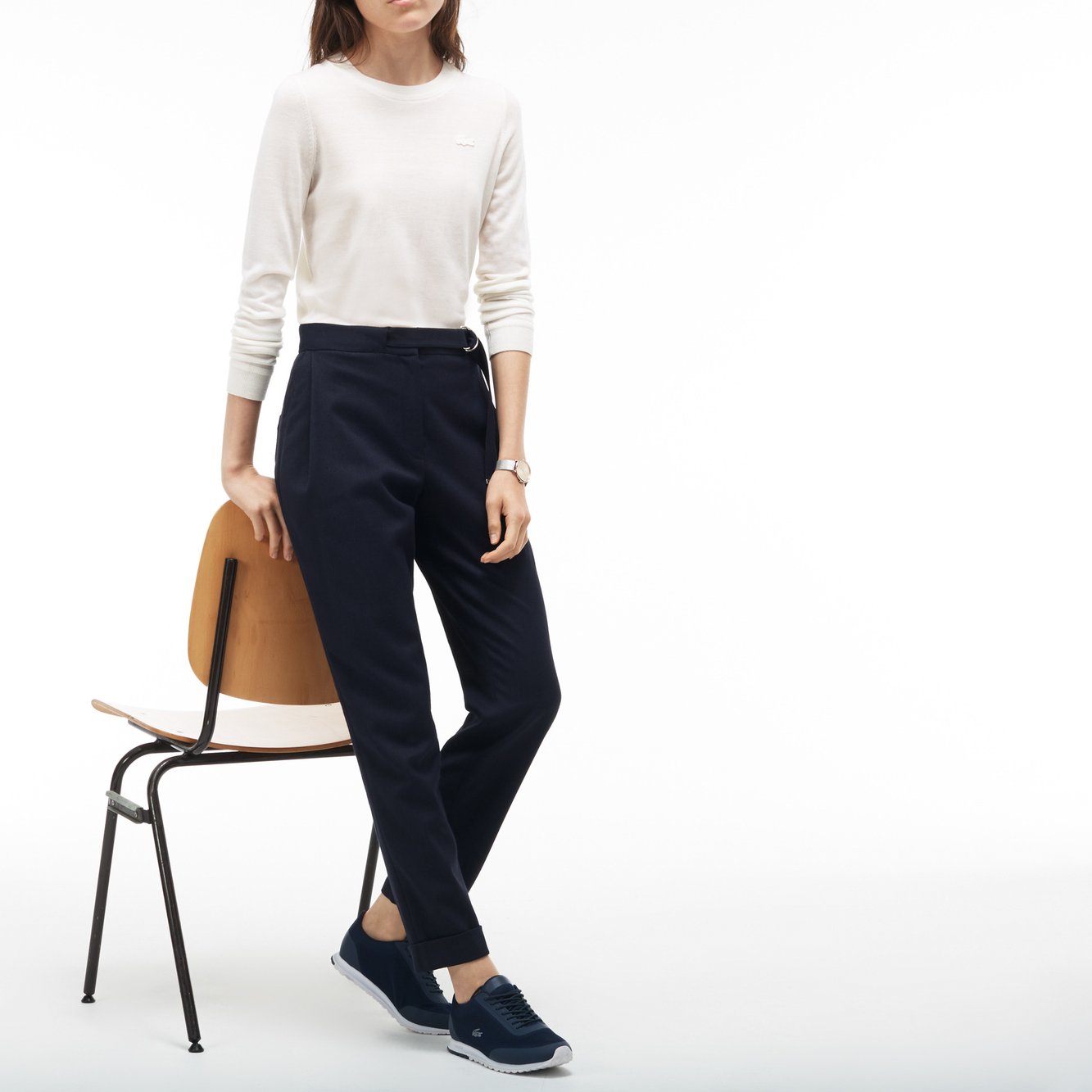 Pull femme Lacoste seconde main photo 2