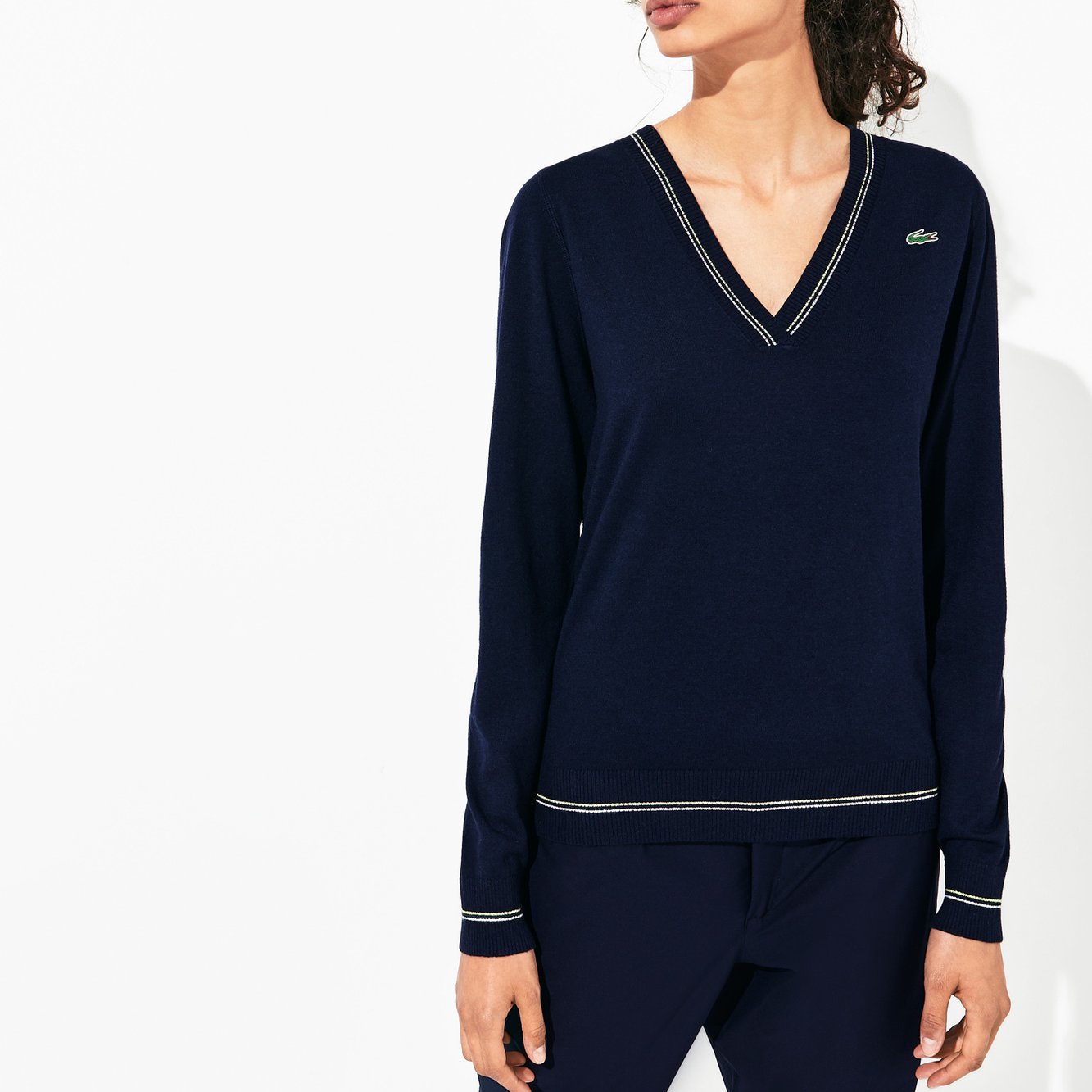 Pull femme Lacoste seconde main photo 3