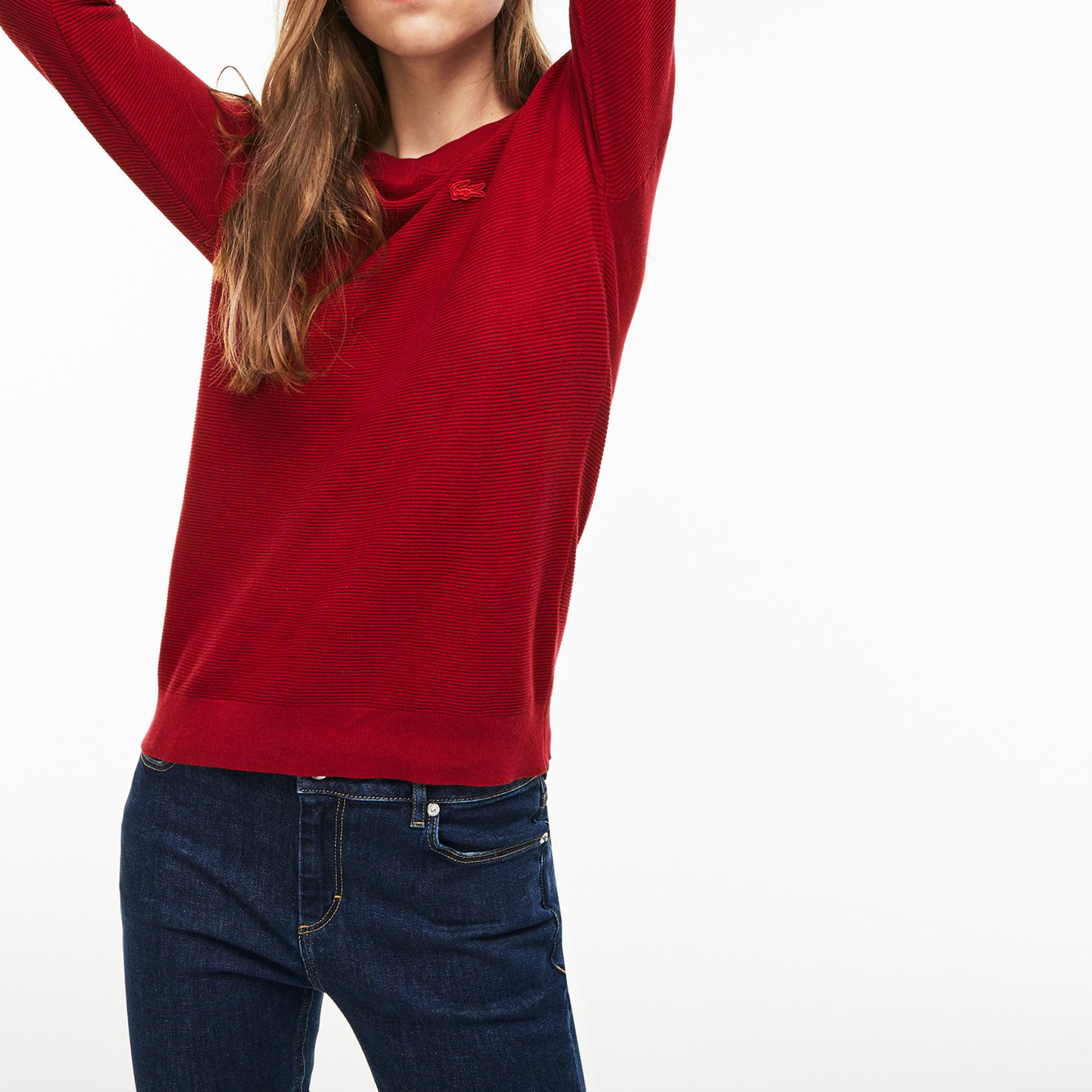 Pull femme Lacoste seconde main photo 2