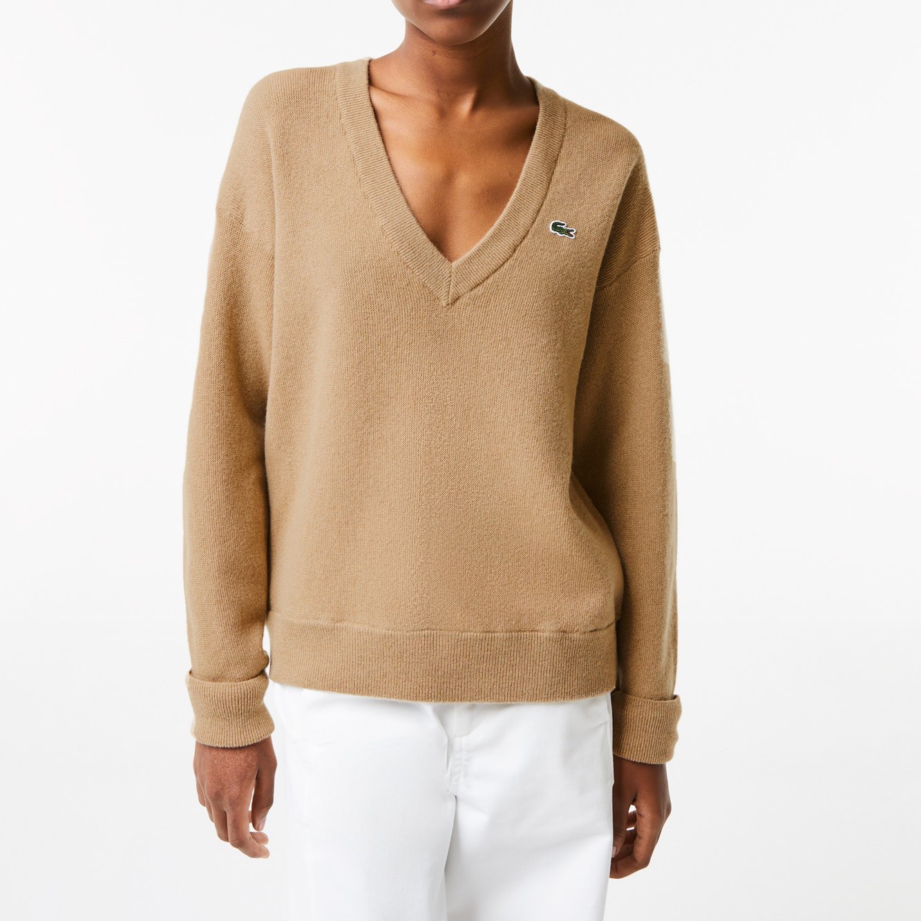 Pull femme Lacoste seconde main photo 2