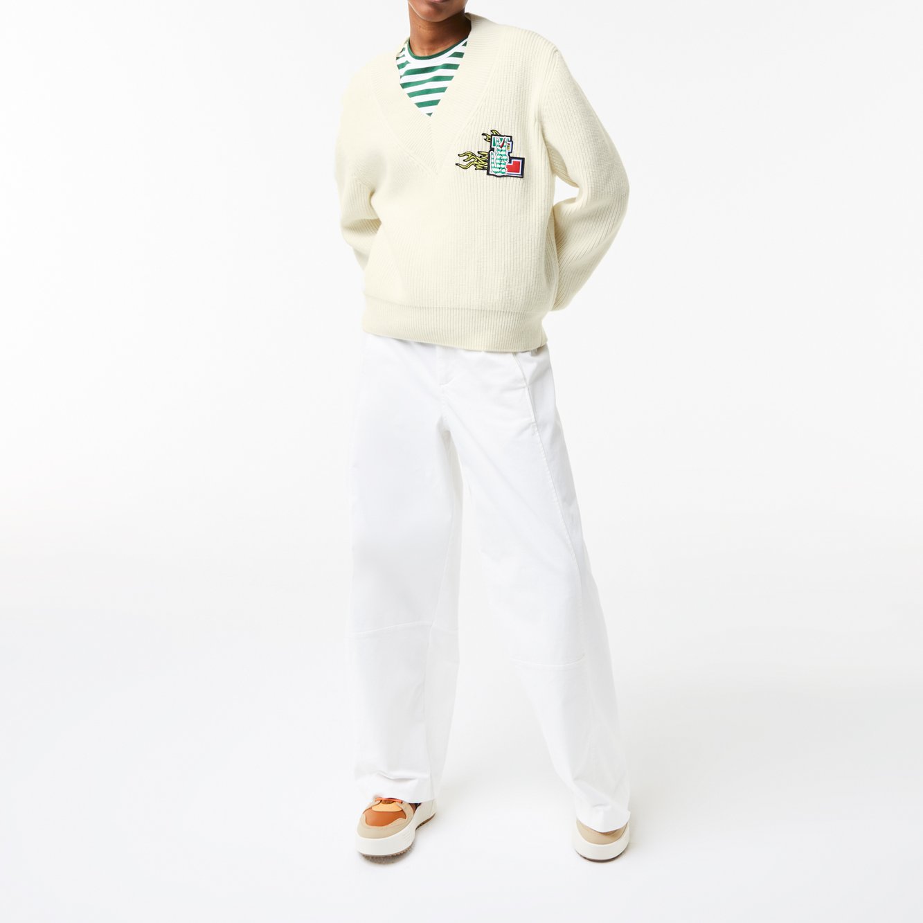 Pull femme Lacoste seconde main photo 5