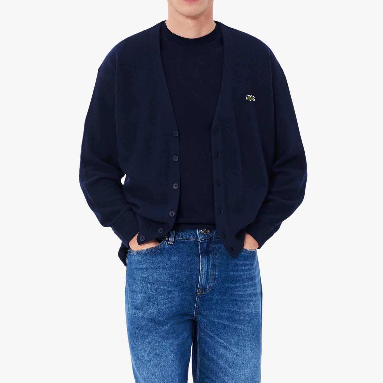 Cardigan homme Lacoste seconde main photo 2