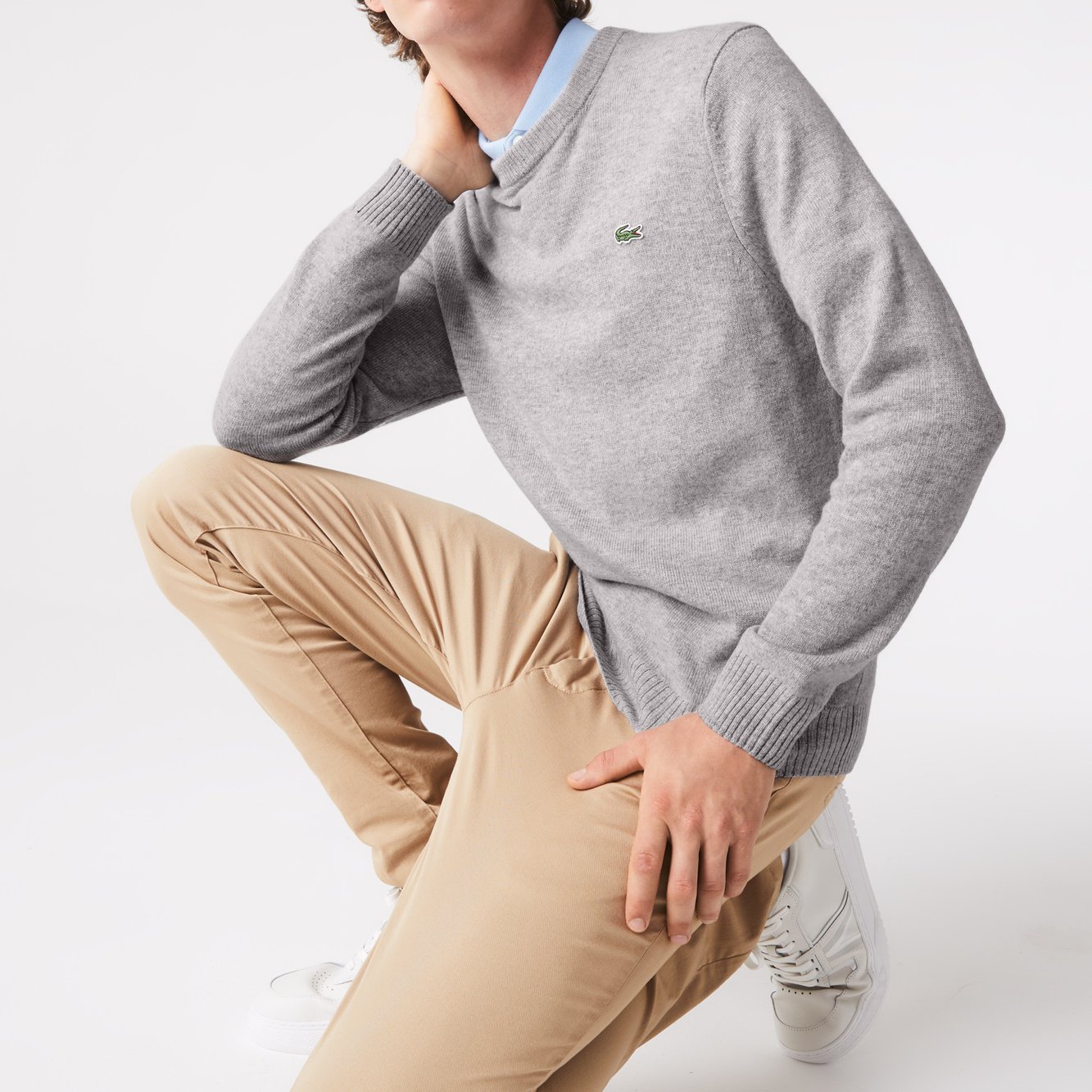 Pull homme Lacoste seconde main photo 2