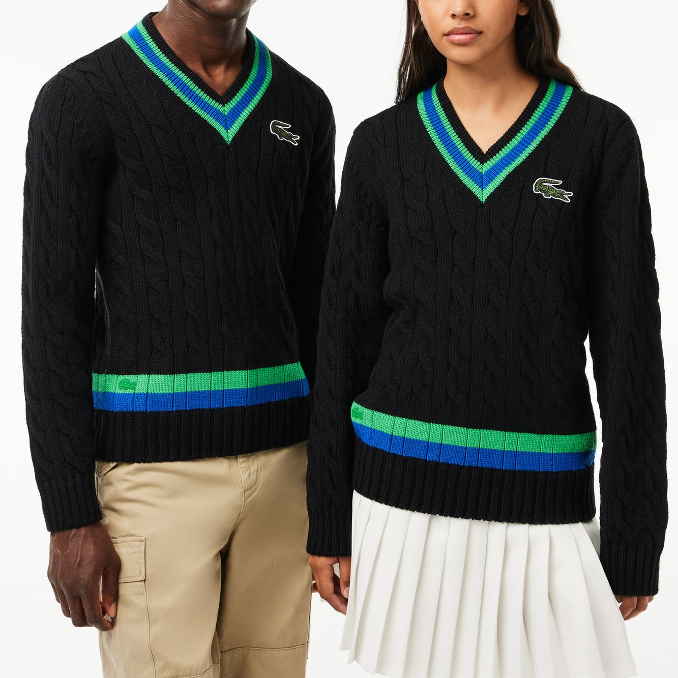 Pull unisexe Lacoste seconde main photo 2