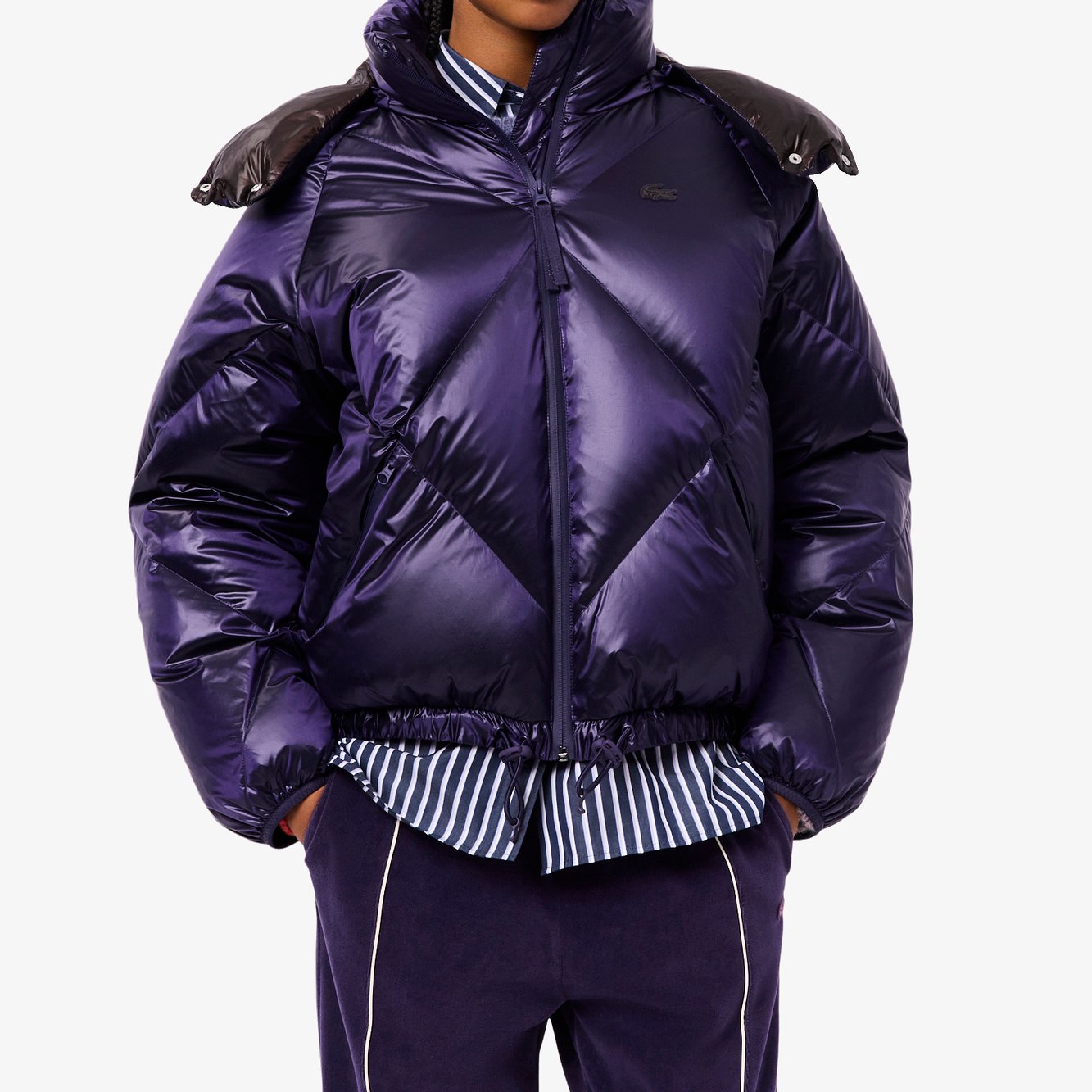 Doudoune femme Lacoste seconde main photo 2