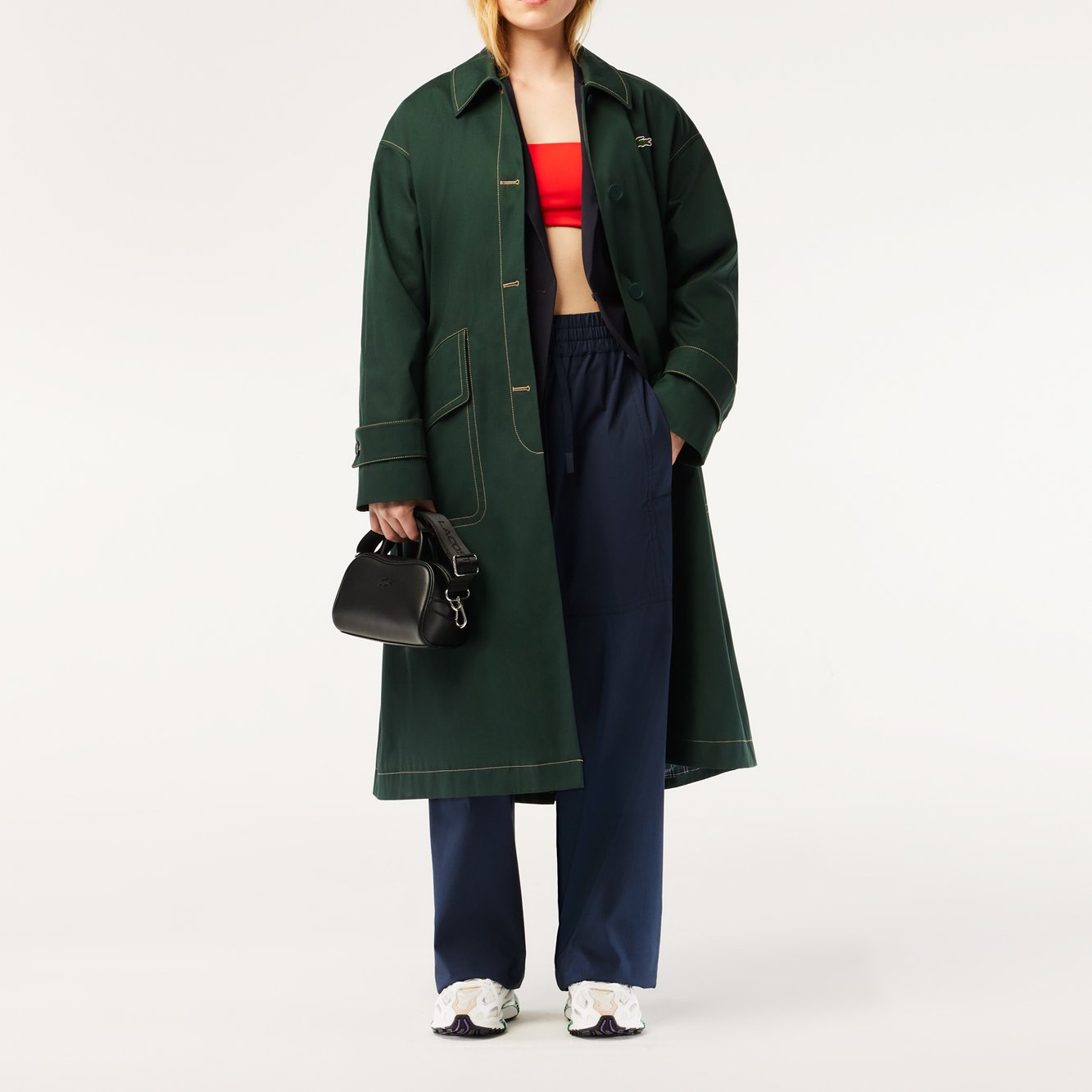 Trench femme Lacoste seconde main photo 5