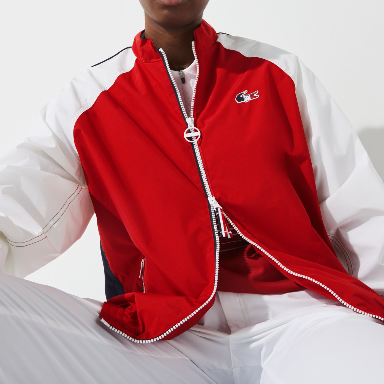 Blouson femme Lacoste seconde main photo 2