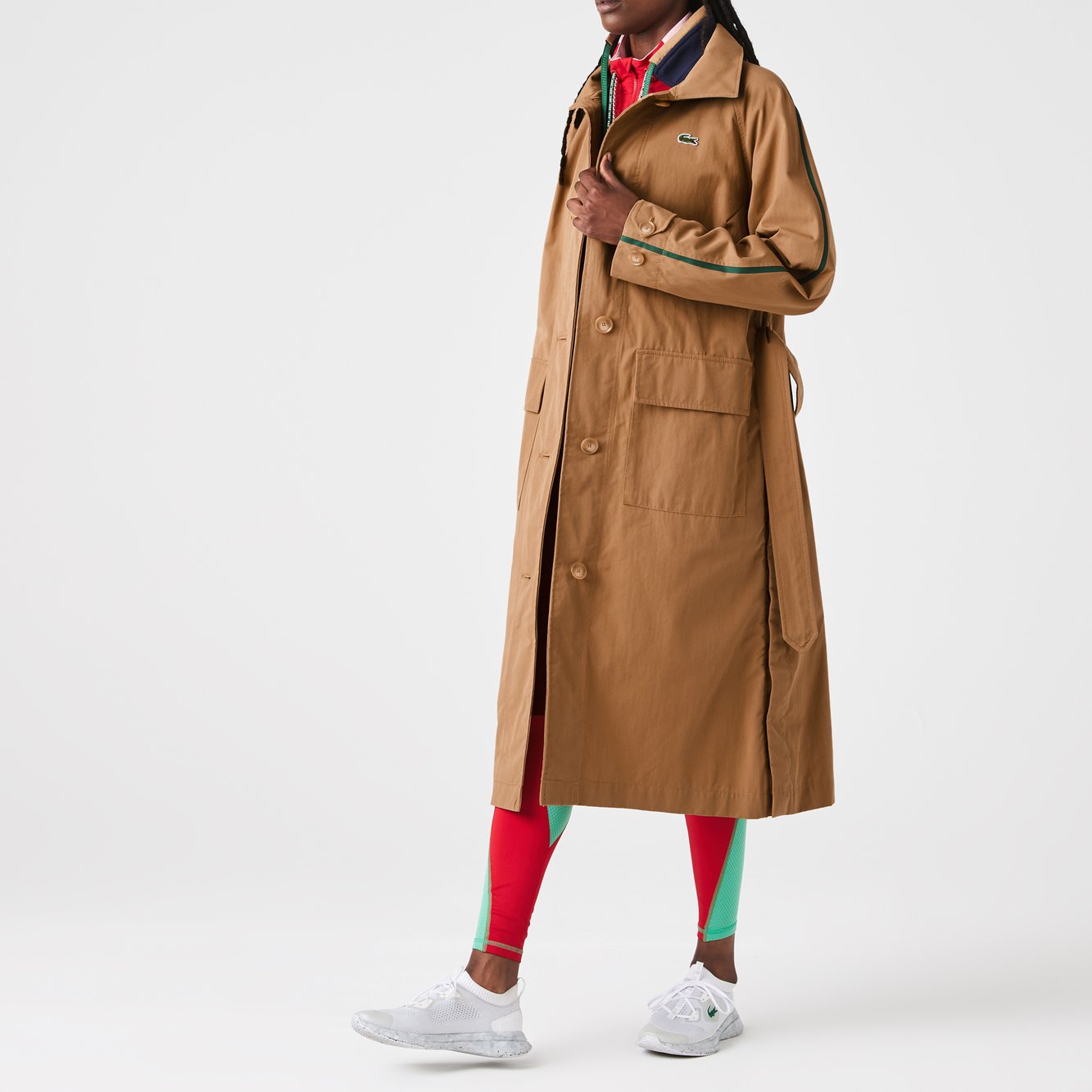 Trench-coat femme Lacoste seconde main photo 2