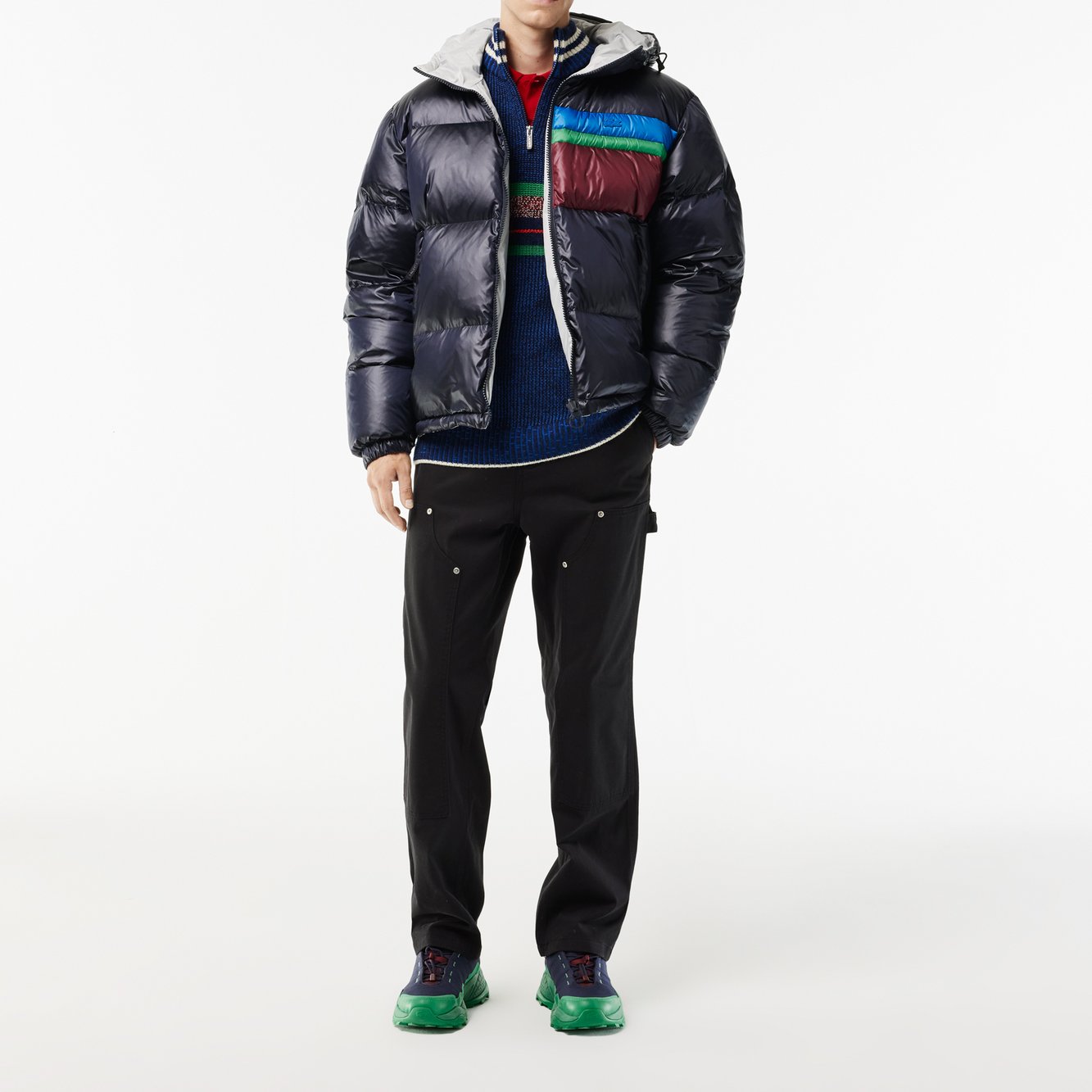 Doudoune homme Lacoste seconde main photo 3