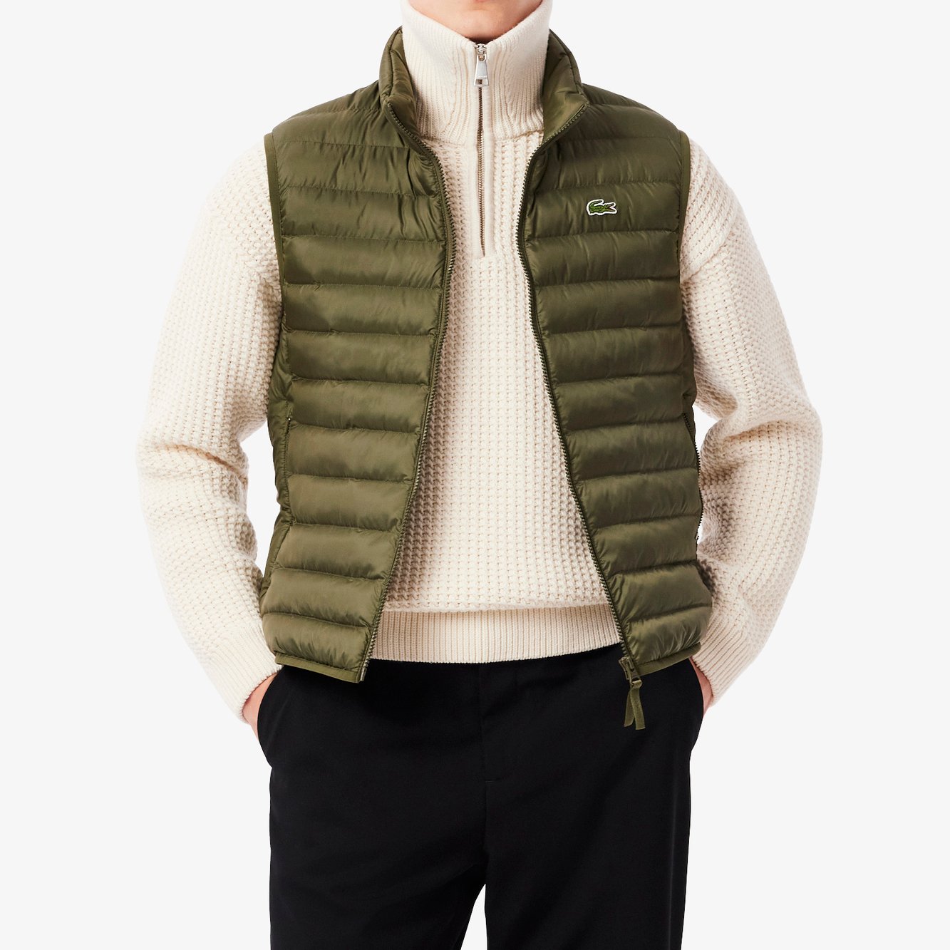 Doudoune homme Lacoste seconde main photo 2