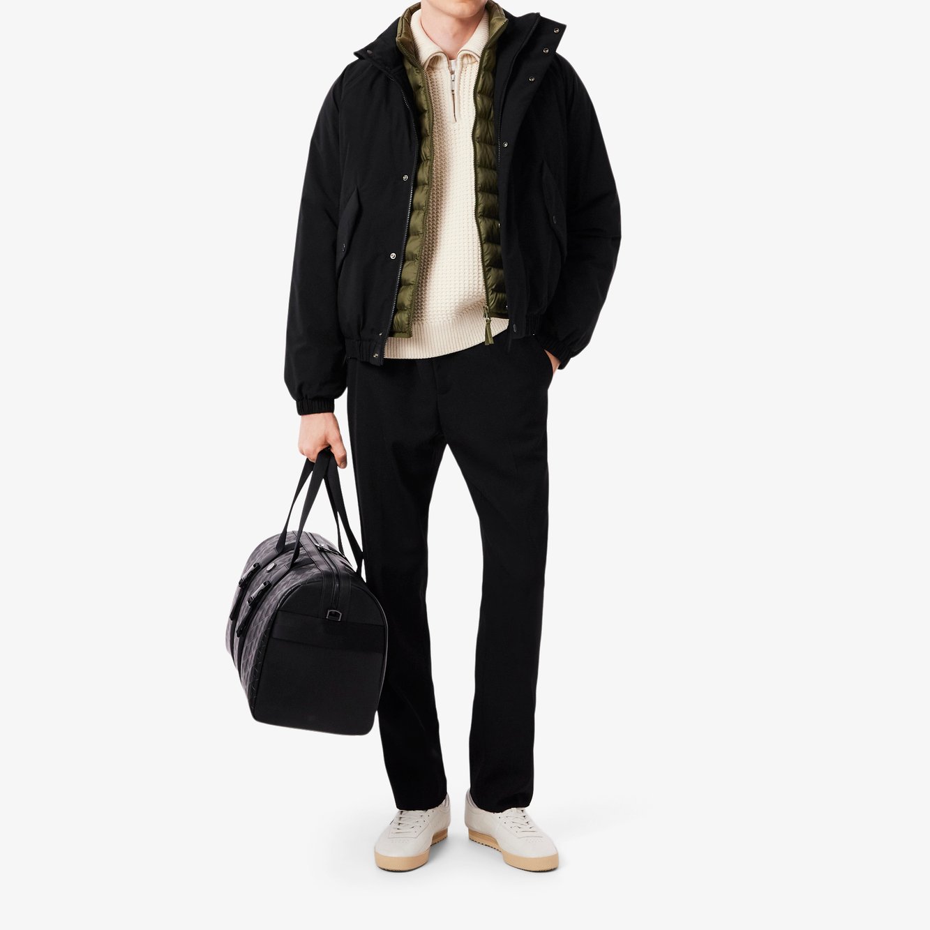 Doudoune homme Lacoste seconde main photo 4