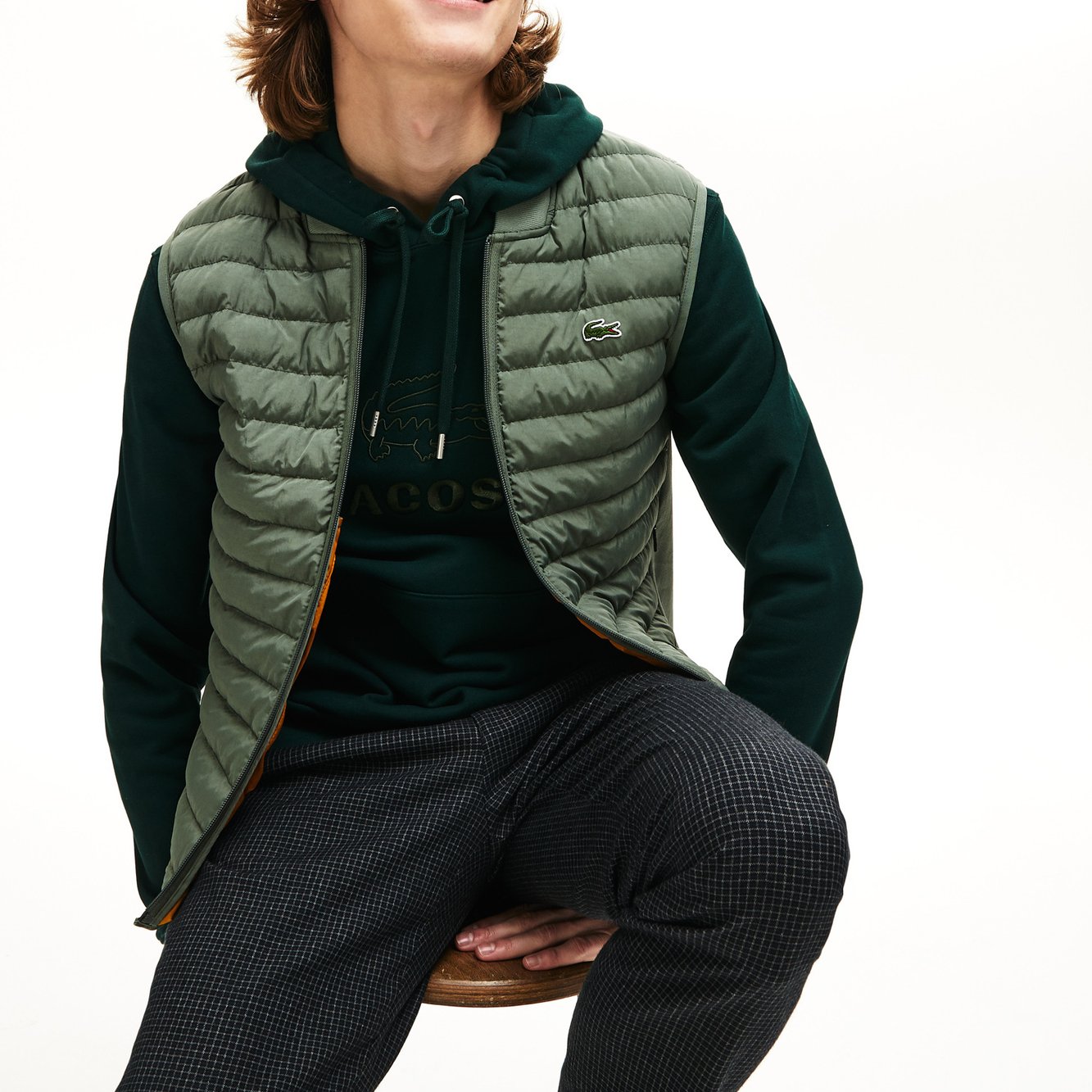 Doudoune homme Lacoste seconde main photo 2