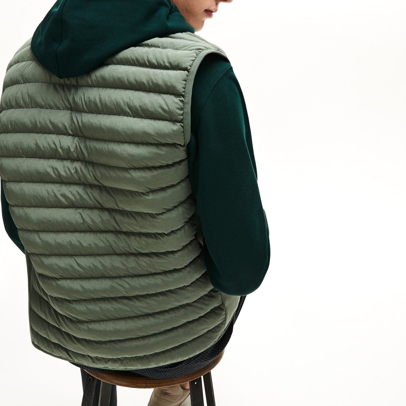 Doudoune homme Lacoste seconde main photo 4