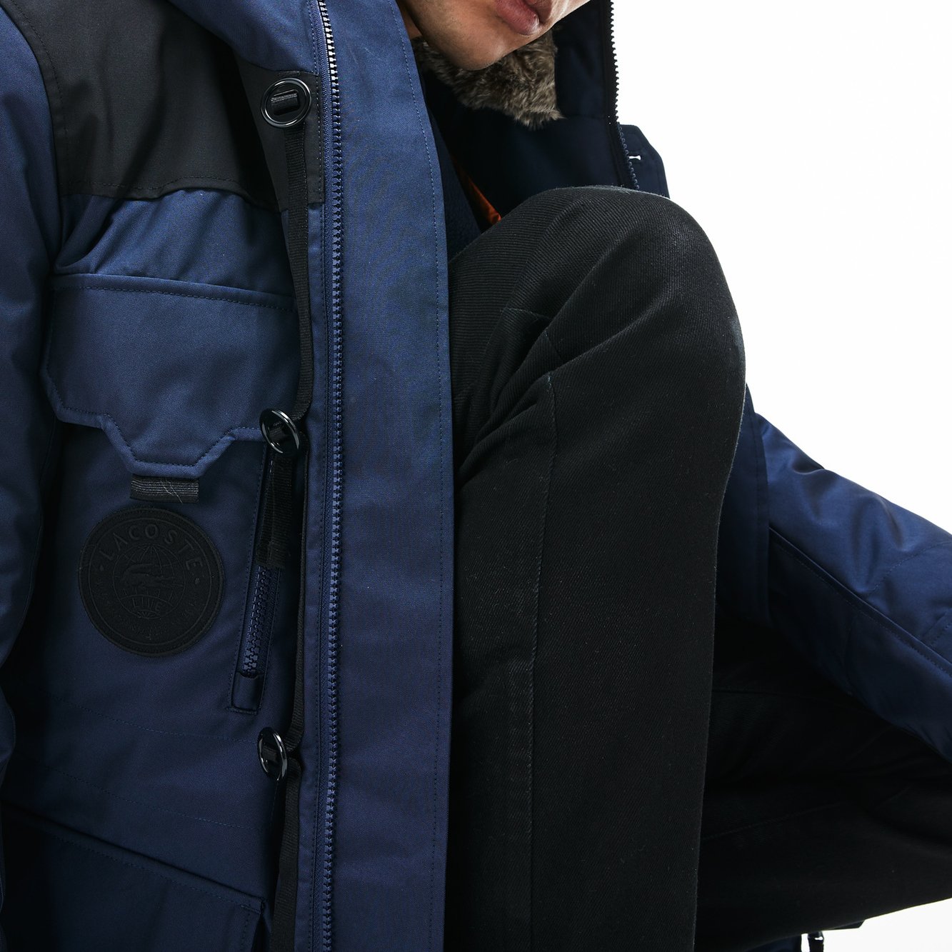 Parka unisexe Lacoste seconde main photo 2