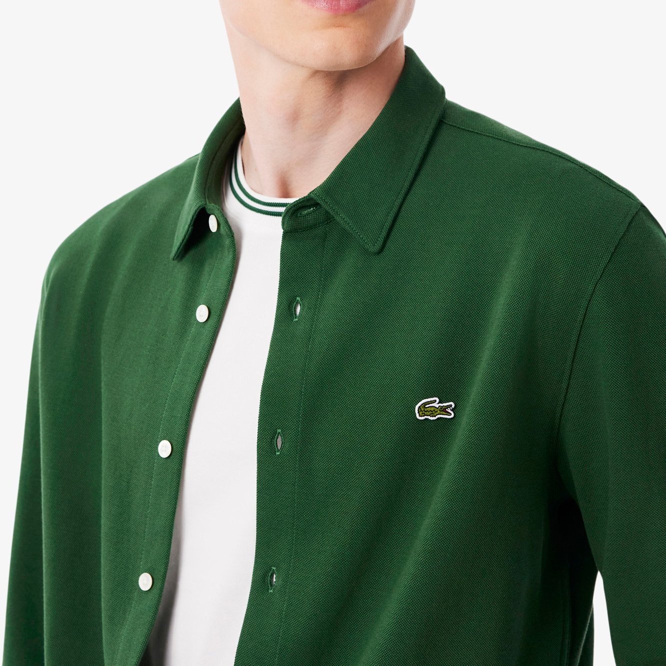 Chemise homme Lacoste seconde main photo 2