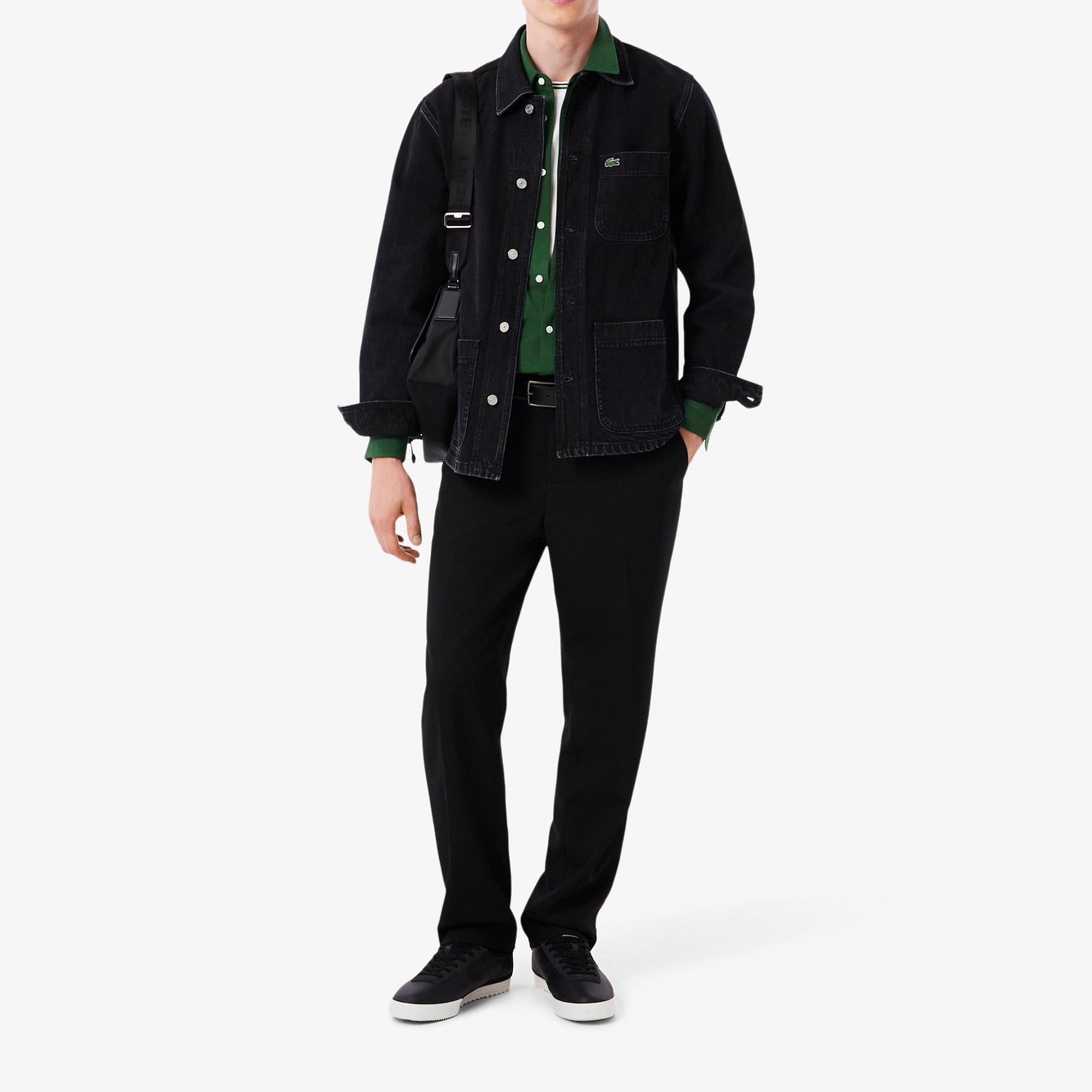 Chemise homme Lacoste seconde main photo 3
