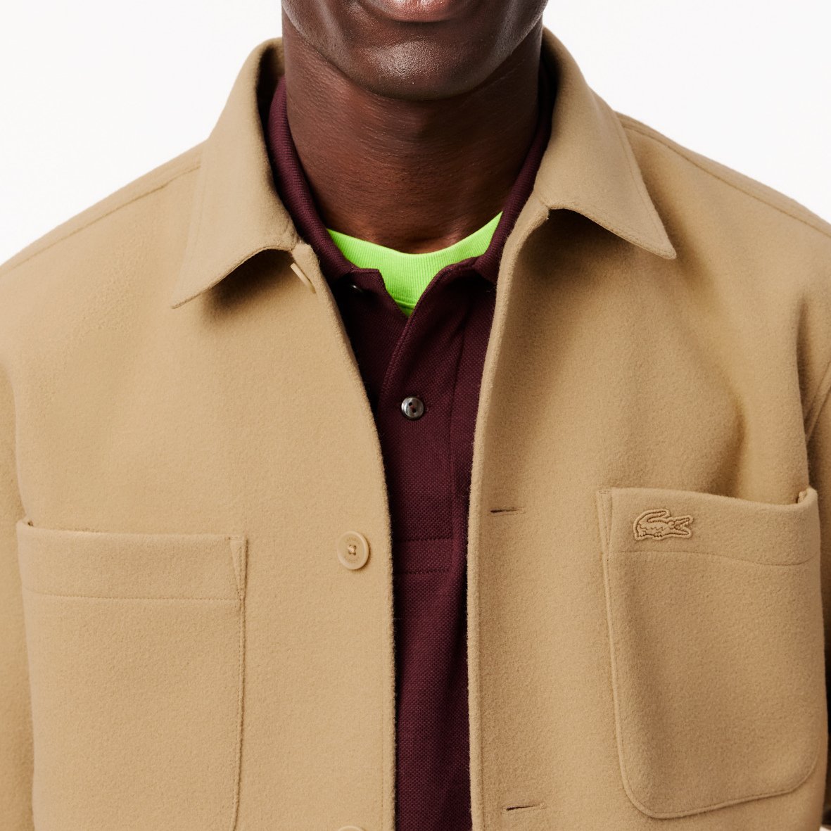 Surchemise homme Lacoste seconde main photo 2