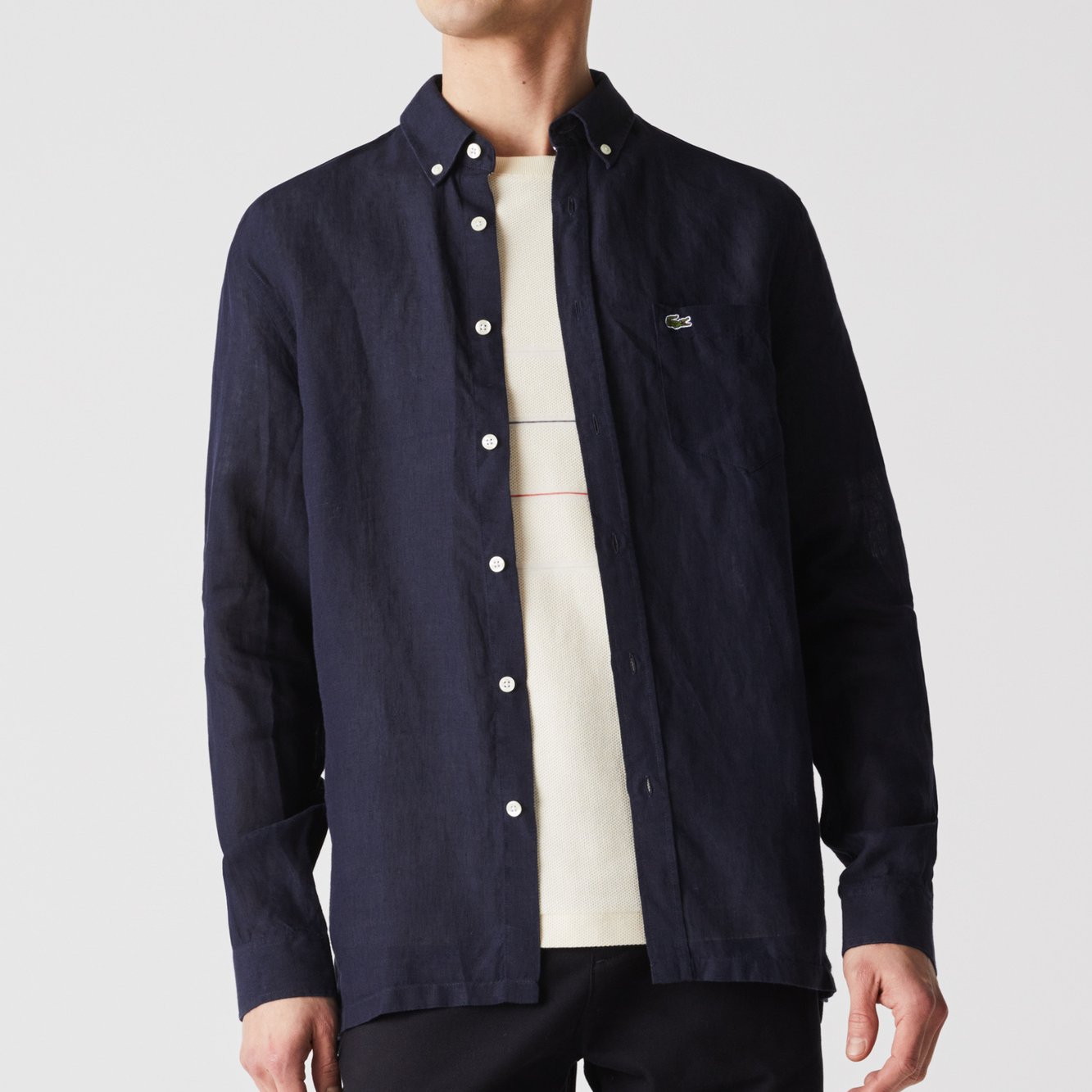 Chemise homme Lacoste seconde main photo 3