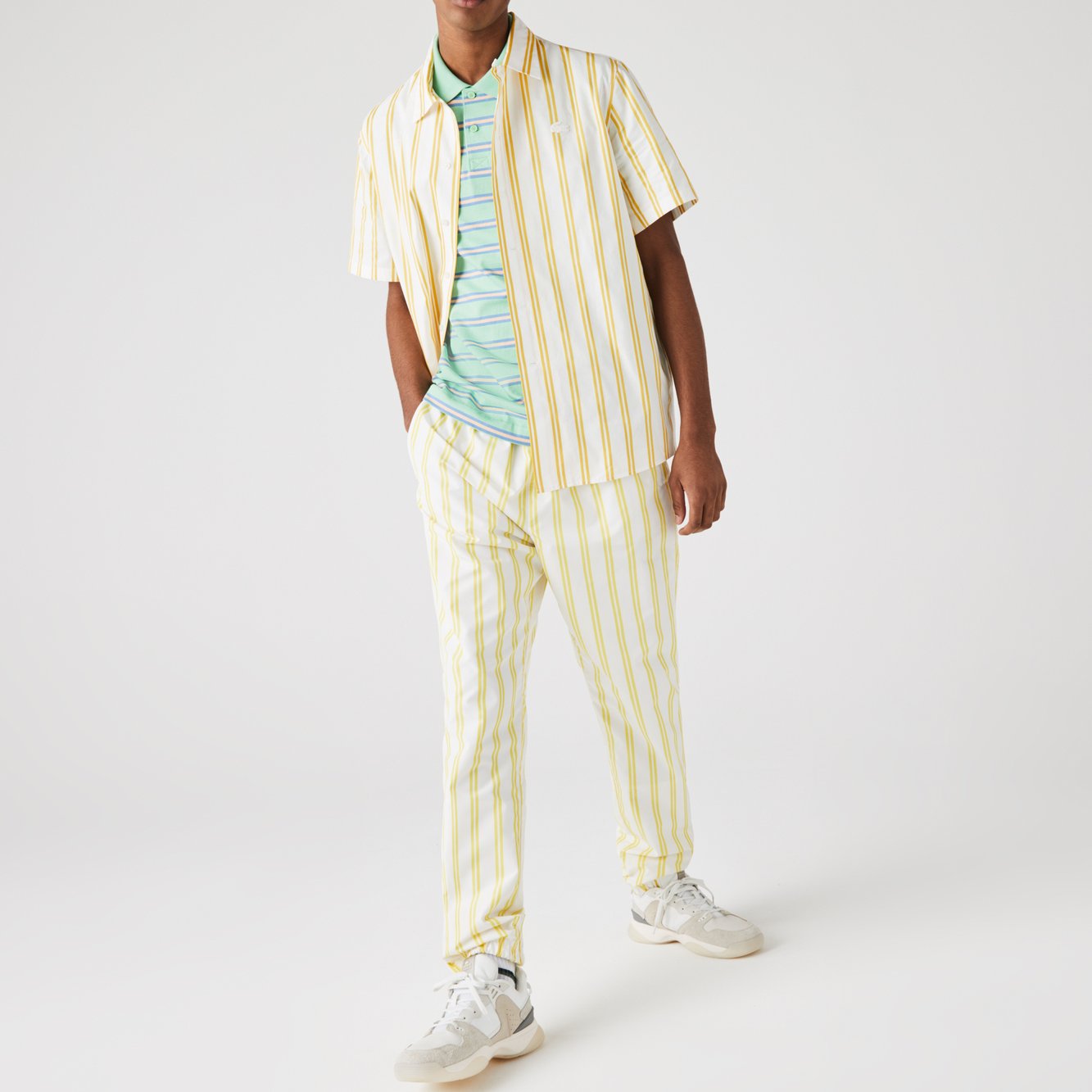 Chemise unisexe Lacoste seconde main photo 2