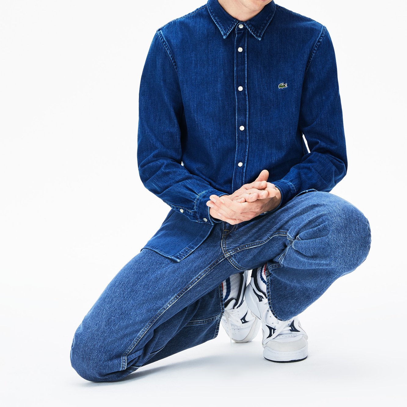 Chemise homme Lacoste seconde main photo 2