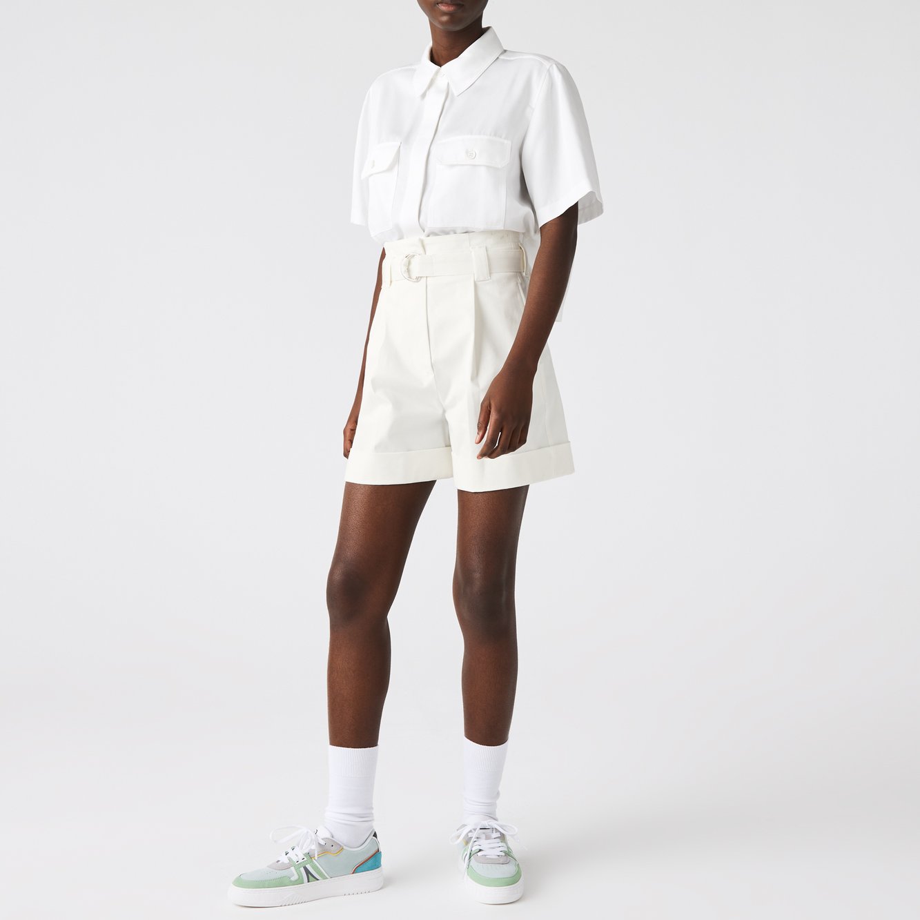 Bermuda femme Lacoste seconde main photo 2