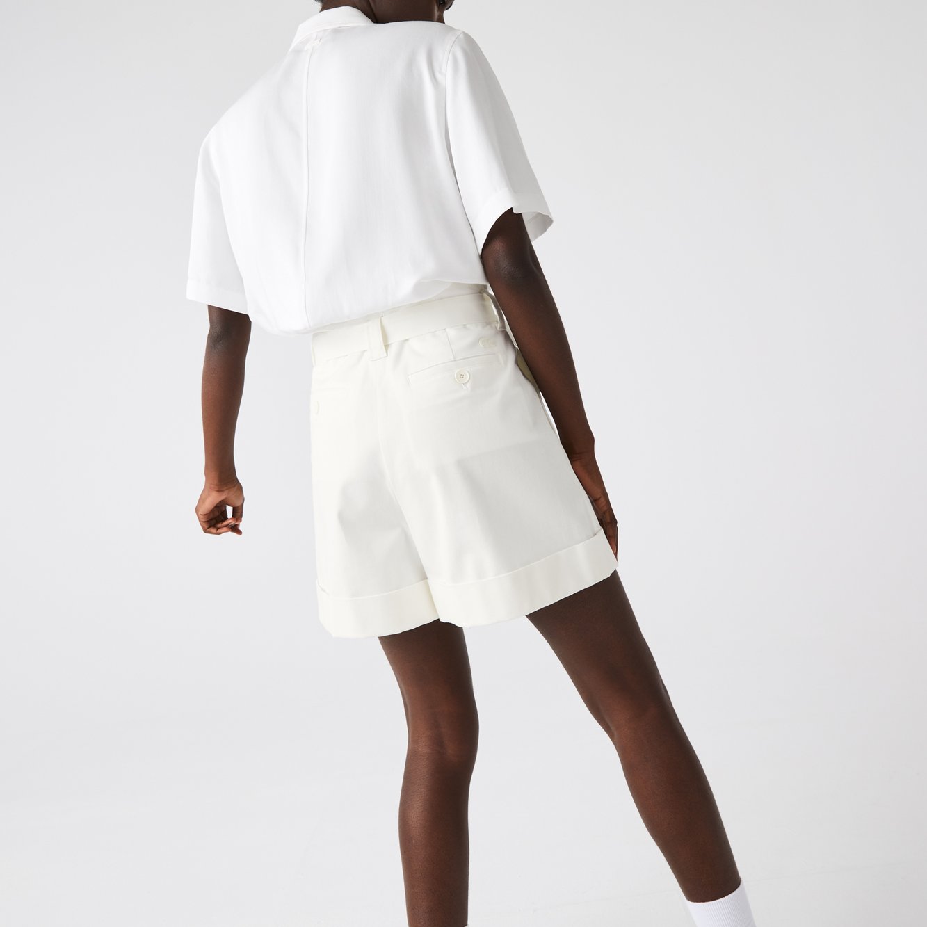 Bermuda femme Lacoste seconde main photo 4