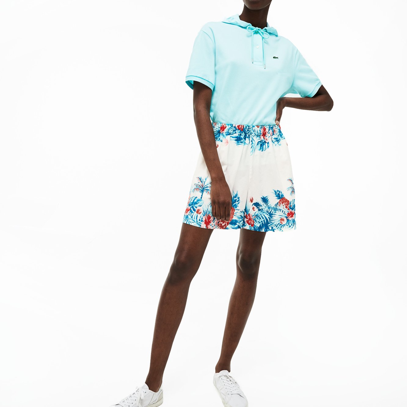 Bermuda femme Lacoste seconde main photo 2