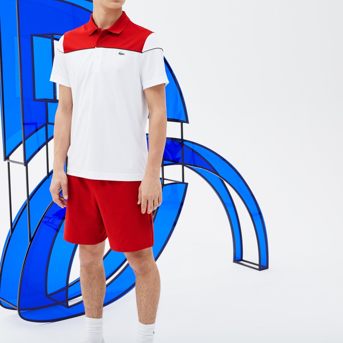 Short Lacoste x Novak Djokovic homme Lacoste seconde main photo 2