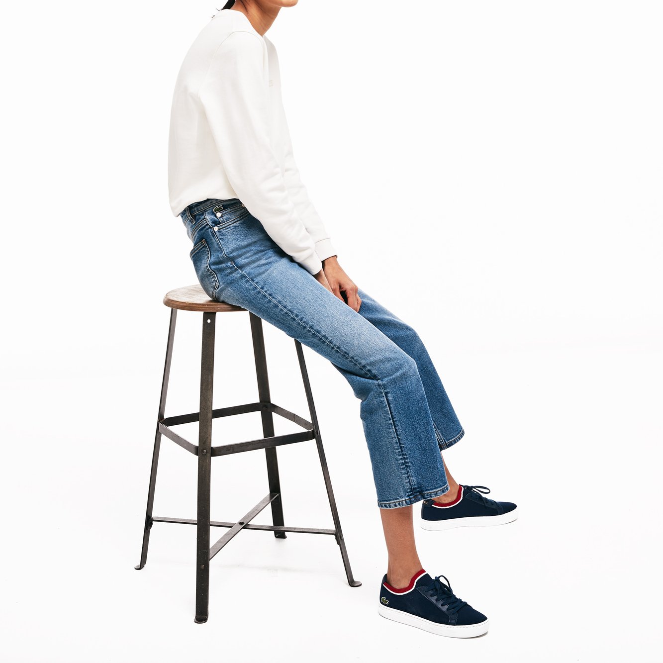 Jean femme Lacoste seconde main photo 2