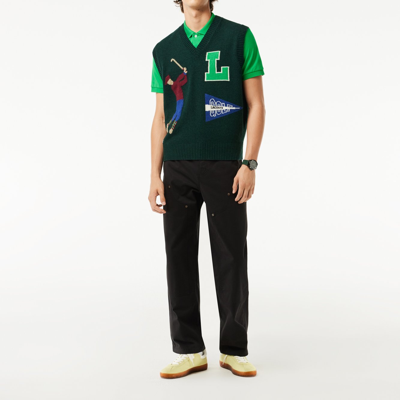 Pantalon homme Lacoste seconde main photo 5