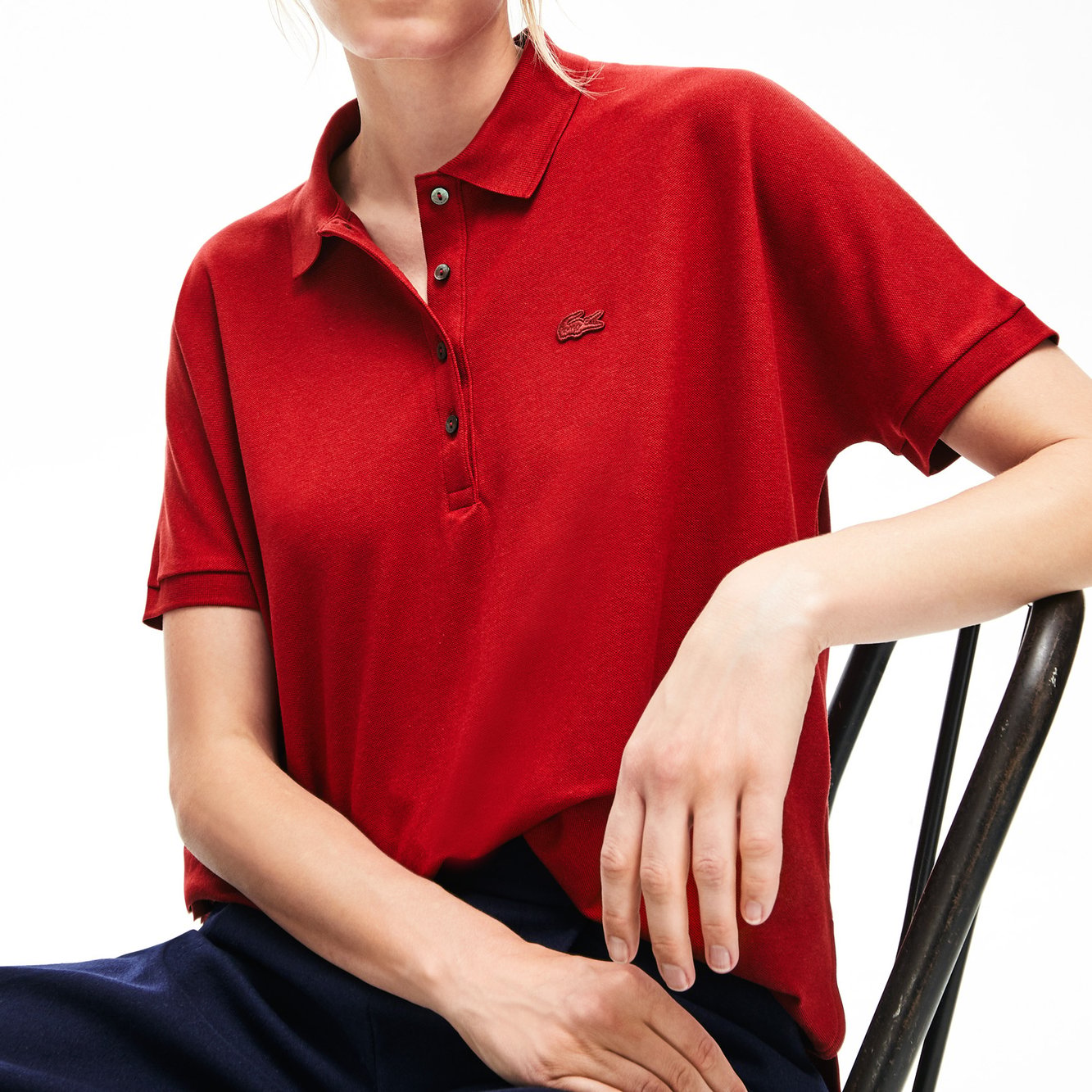 Polo femme Lacoste seconde main photo 2