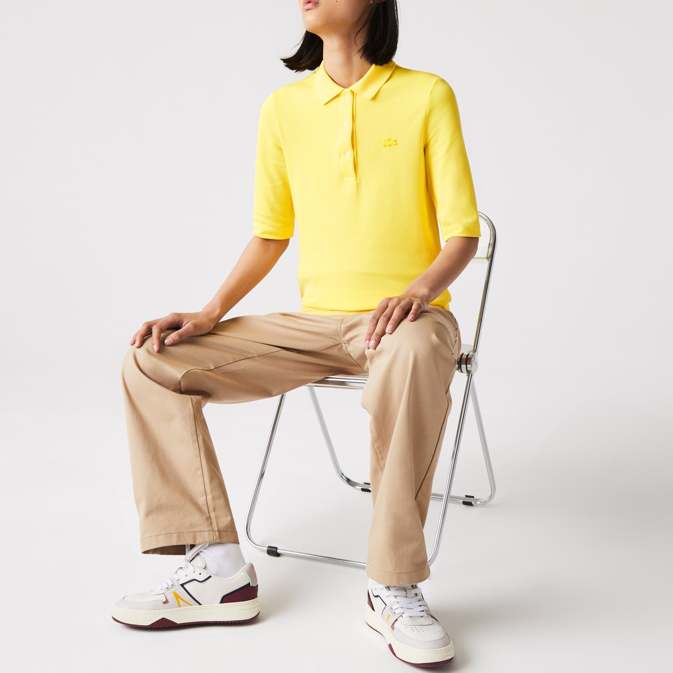 Polo femme Lacoste seconde main photo 3