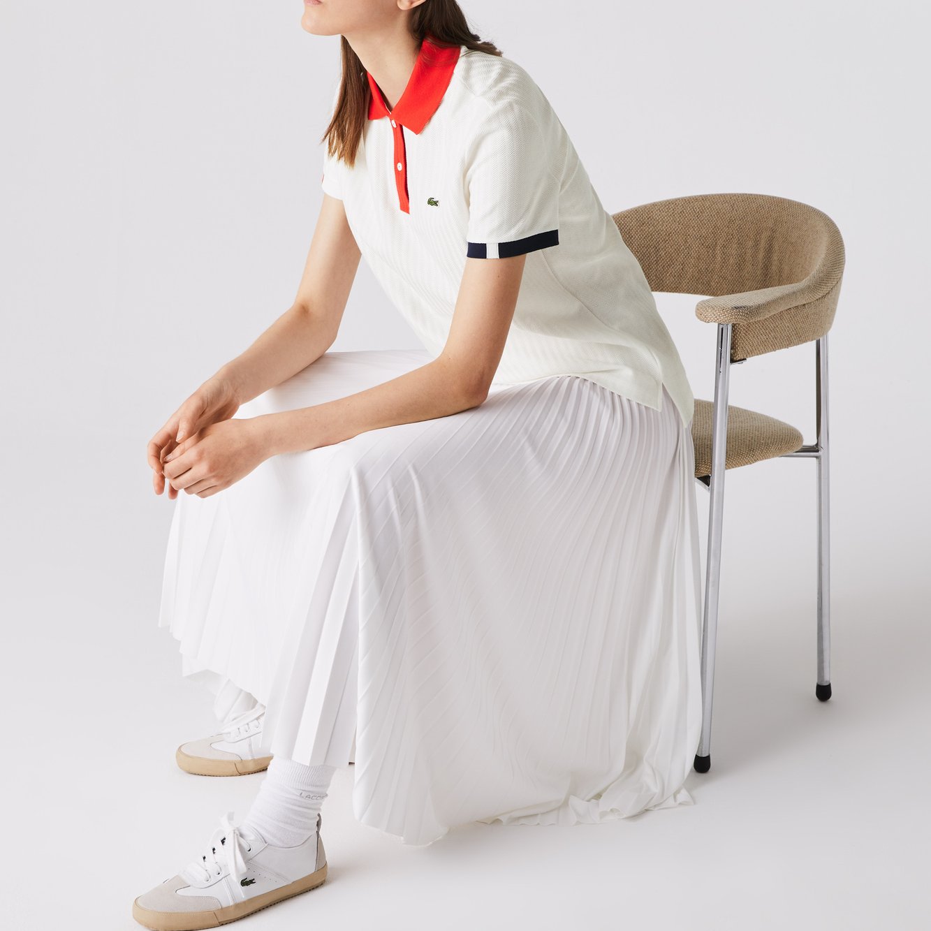 Polo femme Lacoste seconde main photo 2